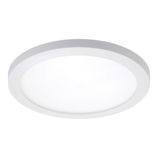 Halo Canless Round Recessed Downlight - 6-in -White - Dimmable-