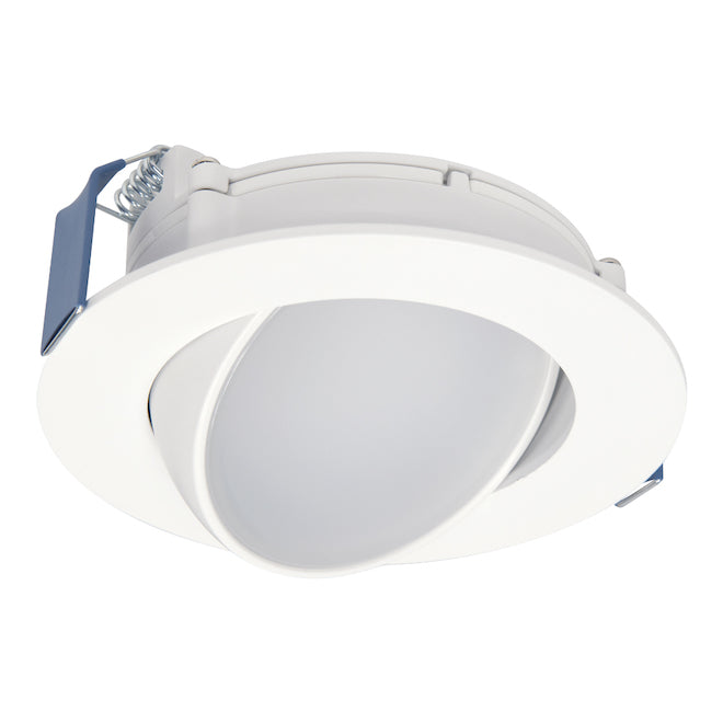 Halo Adjustable White Dimmable Recessed Downlight - Canless - 4-in-