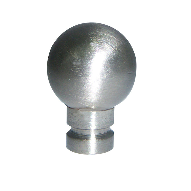 Portfolio 1.25-in L x 0.75-in Dia - Traditional Style - Steel Lamp Finial-