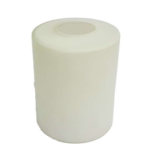 Portfolio White Cylinder Glass Shade-
