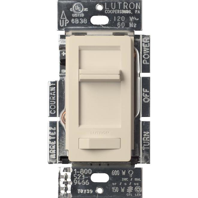 Lutron Lumea LED Plus Switch Dimmer Almond-Each