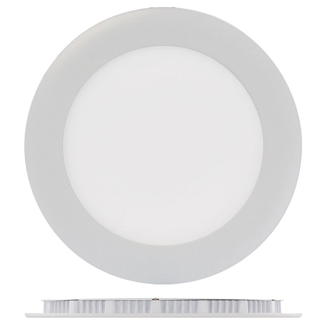 TRENZ Lighting 6-in ThinLED Round Recessed Light - 12 W LED - Cool White Light - White-