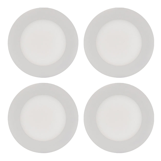 TRENZ ThinLED Recessed Light - 40 watts - Dimmable - White - 4-pack-