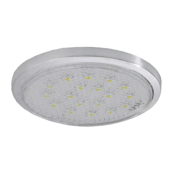 Bazz 1-Light LED Puck - Chrome/White-