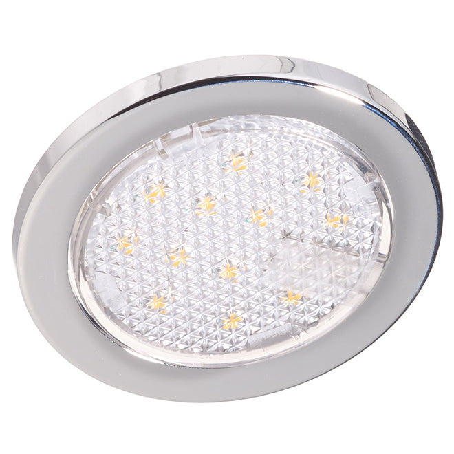 Bazz Undercabinet Puck Light - 1.3 W - LED - Chrome-