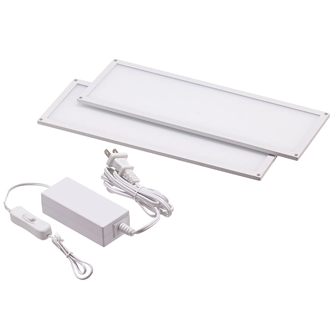 Bazz Under-Cabinet LED Panels - Surface-Mount - 11.8-in x 4-in-