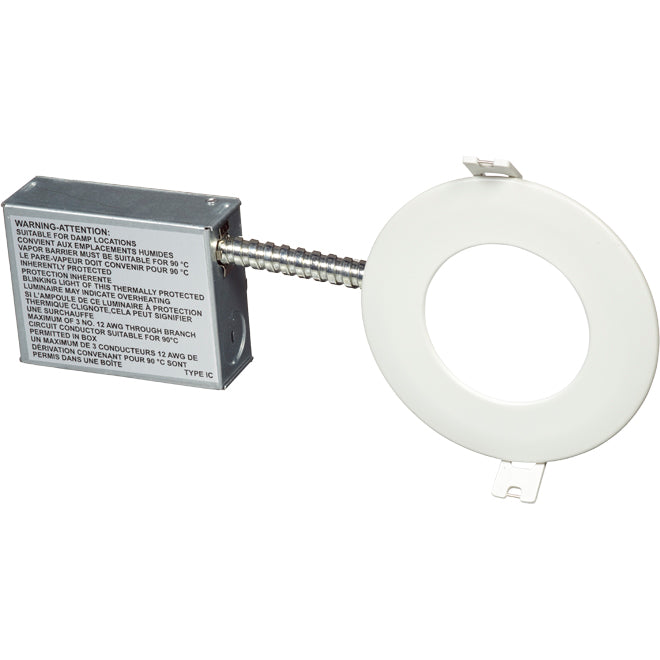 Bazz Smart Home Wi-Fi Color 4-in 11W White Recessed LED Light-