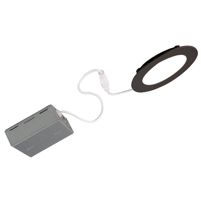 BAZZ 4-in Integrated LED Recessed Fixture - Dimmable - 11 W - 750-lm - 4 Colour Temperatures-