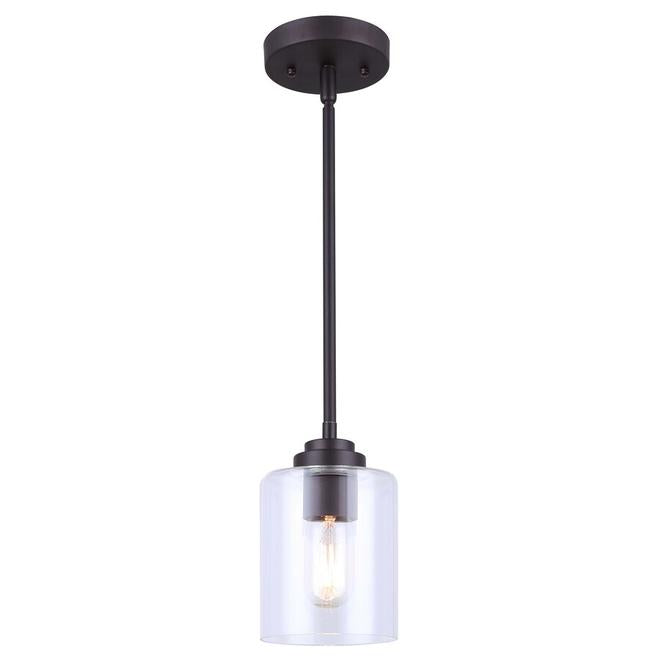Canarm Montebello 58-in Oiled Bronze Hanging Light-