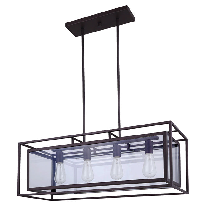 "Isola" 4-Light Pendant Light-