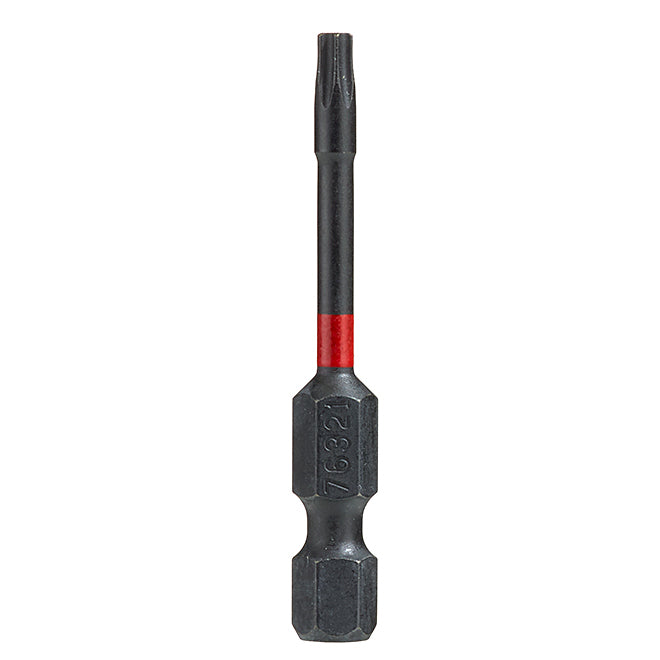 EAB Industrial Torsion Impact Torx Screwdriver Bit - Recyclable S2 Spring Steel - 1/4-in Hex Shank - T15 2-in - Each