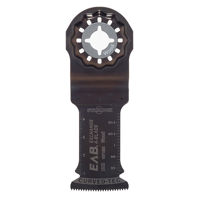 EAB Professional Starlock Flush Cut Blade - 1 1/4-in W - 1 1/2-in Cutting Depth - High-Carbon Steel - 3D Fit - Each