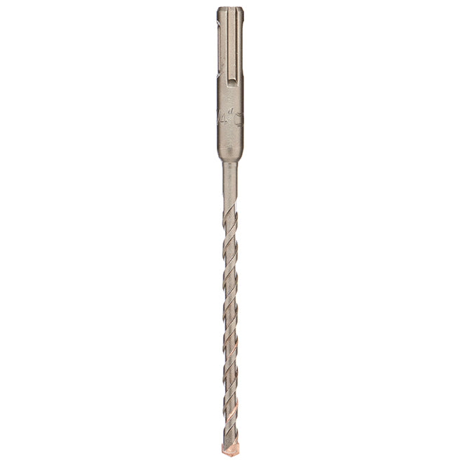 EAB Masonry Professional Drill Bit - Carbide Tipped - Exchangeable - 6-in L x 1/4-in Dia - Each