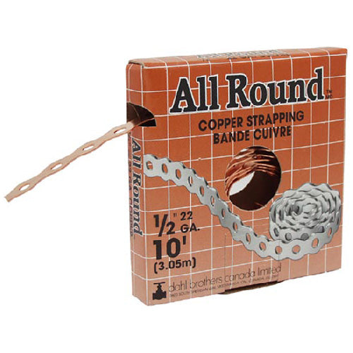 Dahl All Round 1/2-in x 10-ft Copper Strapping - Each