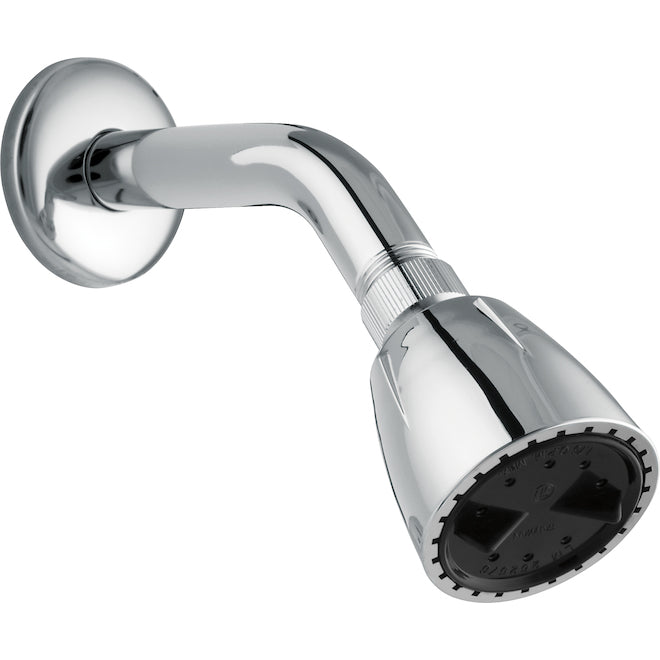 Master Plumber Chrome Finish Shower Head Set - Each