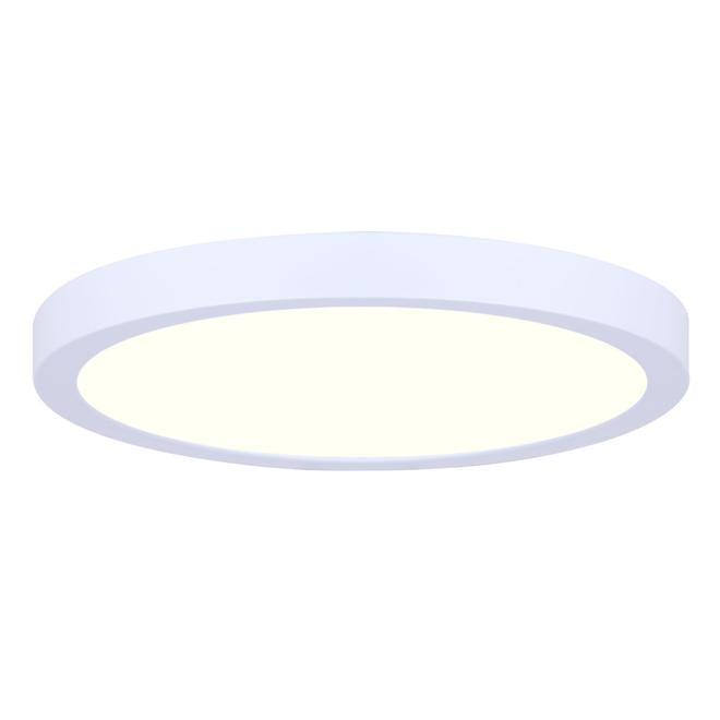 Canarm 1-Pack White Modern/Contemporary LED Flush Mount-