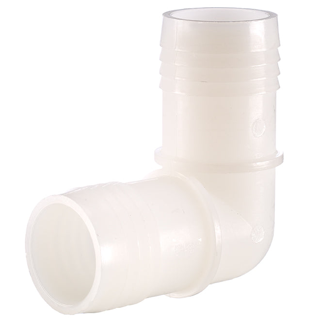 Elbow - 1 1/2" - Nylon - White - Each