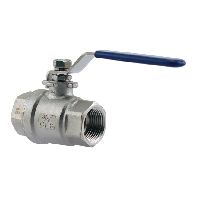 Plumbeeze 3/4-in Stainless Steel Ball Valve - Each