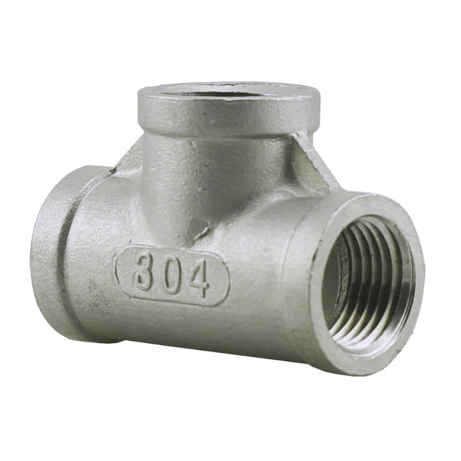 Plumbeeze 3/4-in diameter Stainless Steel Tee - Each