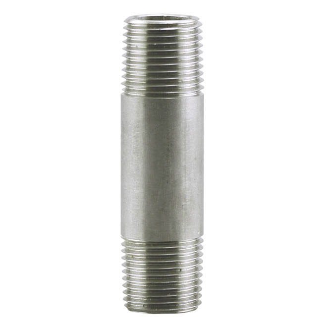 Plumbeeze 1/2-in diameter x 3-in long Stainless Steel Nipple - Each