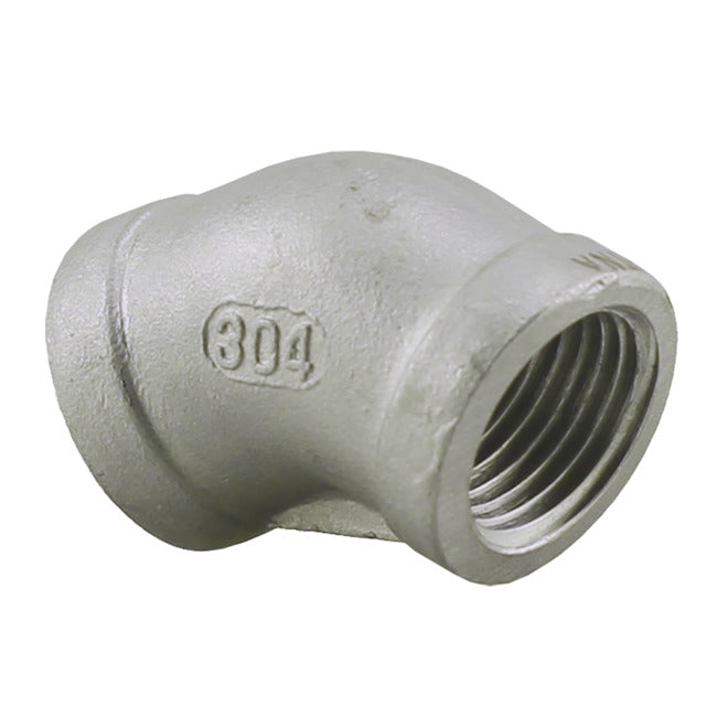 Plumbeeze 1/2-in diameter 45-degree Elbow - Stainless Steel - Each