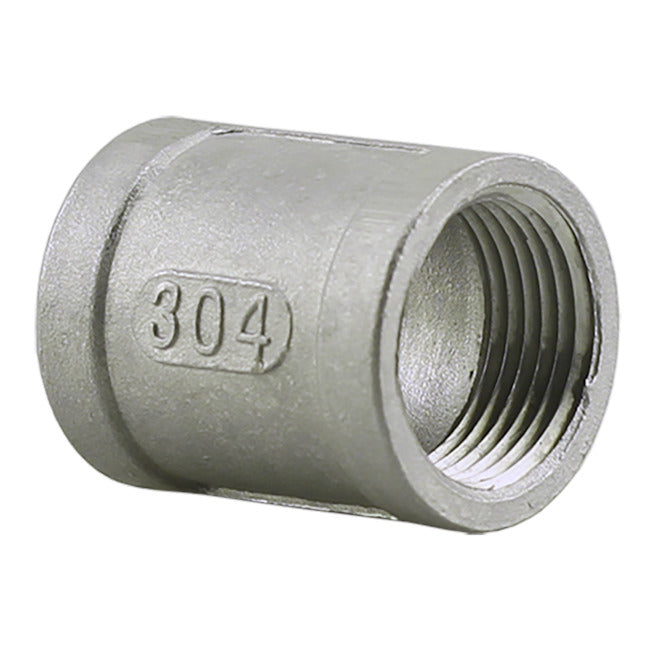 Plumbeeze 3/4-in diameter Stainless Steel Coupling - Each