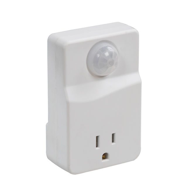 Westek Indoor Plug-in Motion Activated Light Control - White-Each