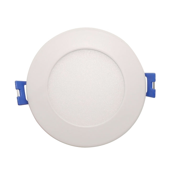 Leadvision Ultra-Slim Recessed LED Light Fixture - Remote Junction Box - 3-in - White-