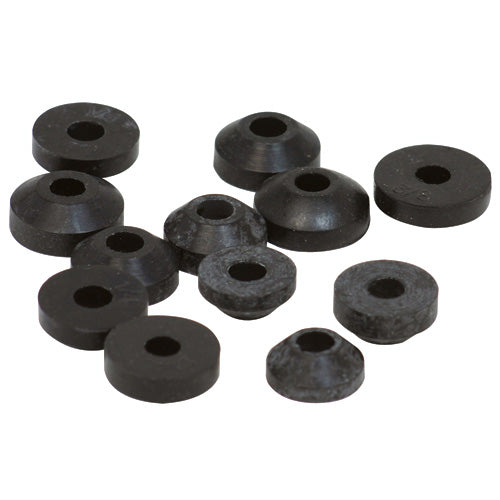 Assorted Bevelled Washers - Rubber - 12/Pack - Each
