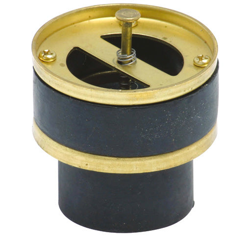 Back Flow Preventer - 2" - Brass - Black - Each