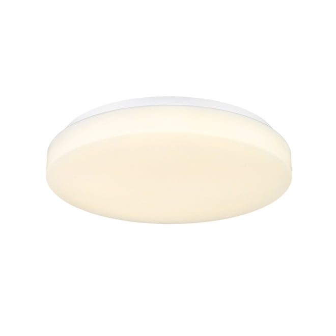Ove Decors Tika Flush Mount Ceiling Light LED 11-in Frosted Plastic-