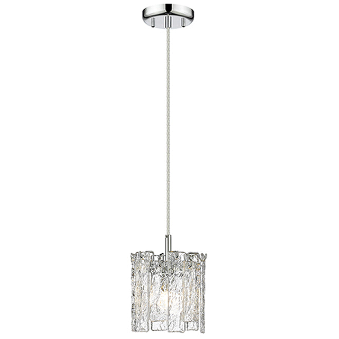 OVE Decors Rada 81.5-in 1-Light Pendant - Glass and Polished Chrome-