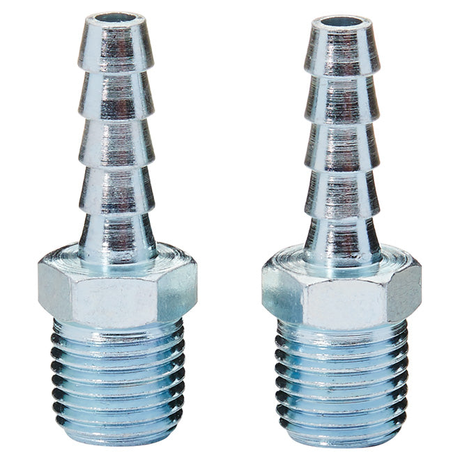 Campbell Hausfeld Male Hose End - 1/4-in - Brass - 2-Pack - Each