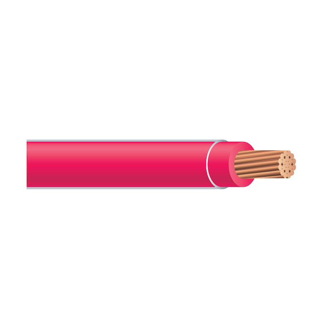 Southwire Stranded Red Copper THHN Wire - 10/19 AWG - TWN75-Roll
