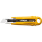 Olfa SK-4 Self-Retracting Safety Knife - 6.3-in - ABS Plastic and Stainless Steel - Yellow - Each