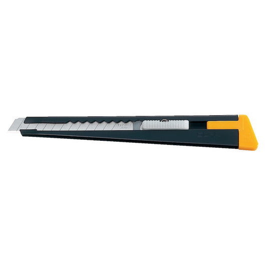 Olfa Multi-Purpose Precision Knife - 9-mm - Metal - Black and Yellow - Each