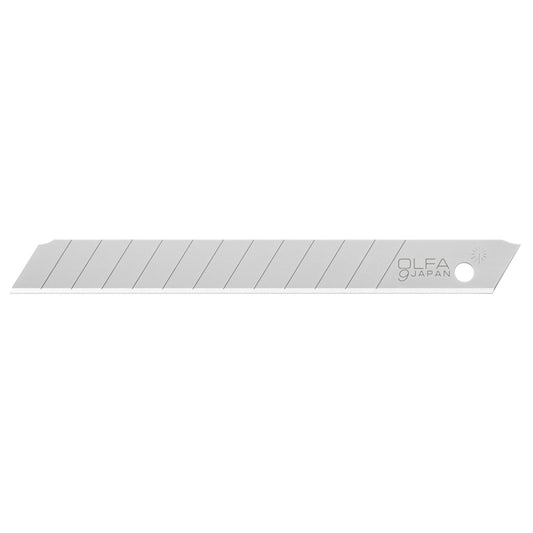 OLFA Standard Replacement Blades - Carbon Steel - 0.25-in x 3.1-in - 10-Pack - Pack