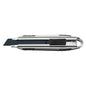 Olfa Auto-Lock Utility Knife - 18-mm - Aluminum - Black and Silver - Each