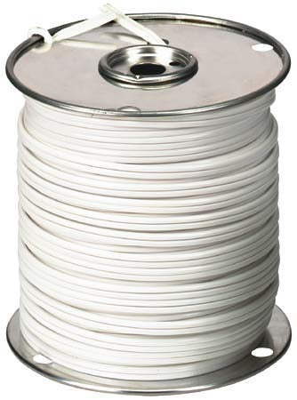 Southwire AWG 16 2C SPT-2 Copper Wire with White PVC Jacket-Roll