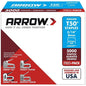 Arrow T50 5/16-in Heavy-Duty Staples 5000-Count - Box