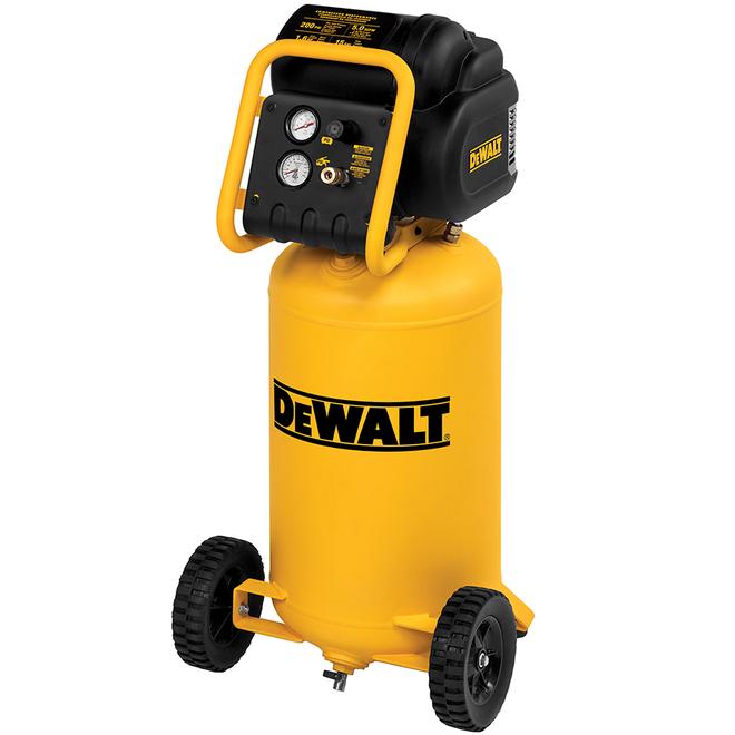 DEWALT 15-Gallon Single Stage Portable Electric Vertical Air Compressor - Each