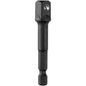 Dewalt Impact Ready Socket Adapter - 1/4-in Dia x 2 35/64-in L - Hex-Drive - Black Oxide - Each