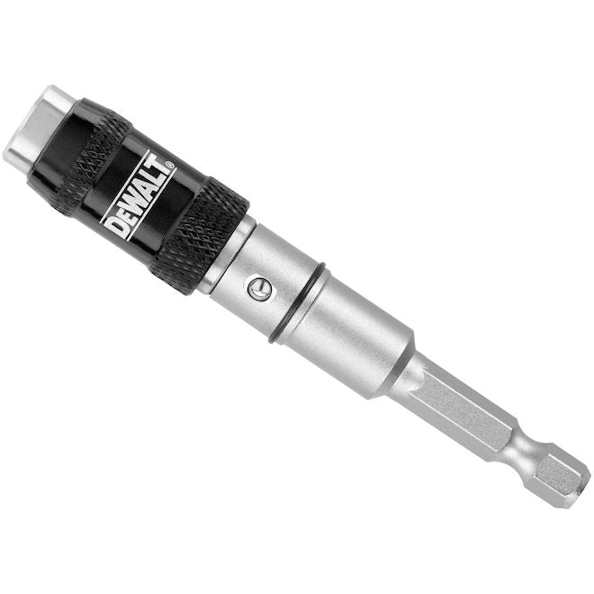 Dewalt Impact Ready Magnetic Screwdriver Bit Holder - 20° Pivot - Locking Collar - Hex Shank - Each