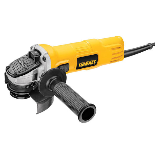 DeWalt 4 1/2-in Corded Small Angle Grinder with One-Touch Guard - 7-Amp Motor - 12000 RPM - Slide Switch - Quick Change - Each