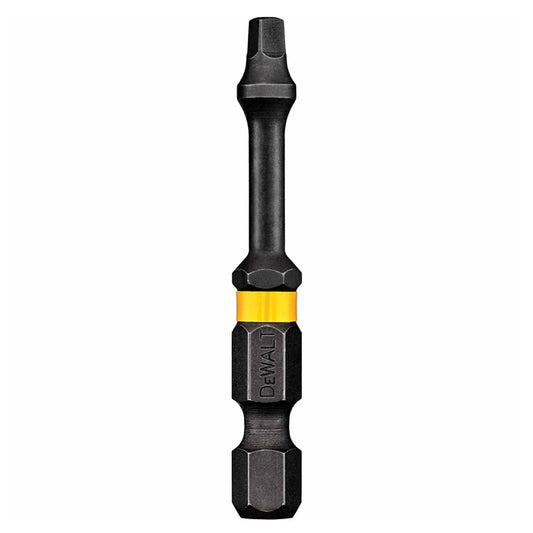 DeWalt Impact Ready Square Screwdriver Bit - Black Oxide - 1/4-in Hex Shank - # 2 2-in - Each