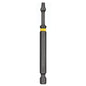 DeWalt Impact Ready Square Screwdriver Bit - Steel - 1/4-in Hex Shank - #2 3 1/2-in - Pack