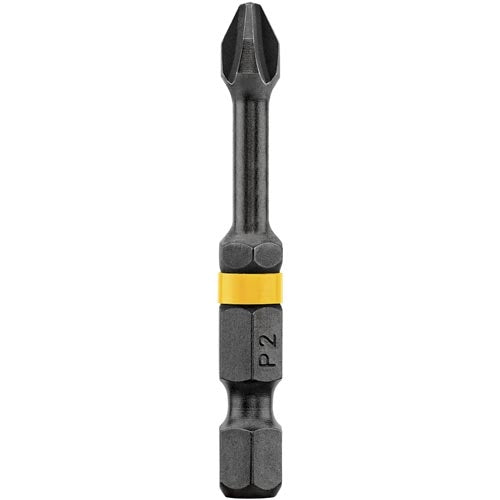 DeWalt Impact Ready Phillips Screwdriver Bit - Black Oxide - 1/4-in Hex Shank - #3 3 1/2-in - Each