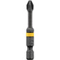 DeWalt Impact Ready Phillips Screwdriver Bit - Black Oxide - 1/4-in Hex Shank - #3 3 1/2-in - Each