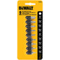 DeWalt 9-Piece Hex Drive Bit Set - S2 Steel - Hex Shank - Various Sizes - Each