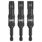 DeWalt 3-Piece Steel Hex Shank Screwdriver Bit Set - Impact Ready - 1/4-in Shank - 3 1/2-in L - Each